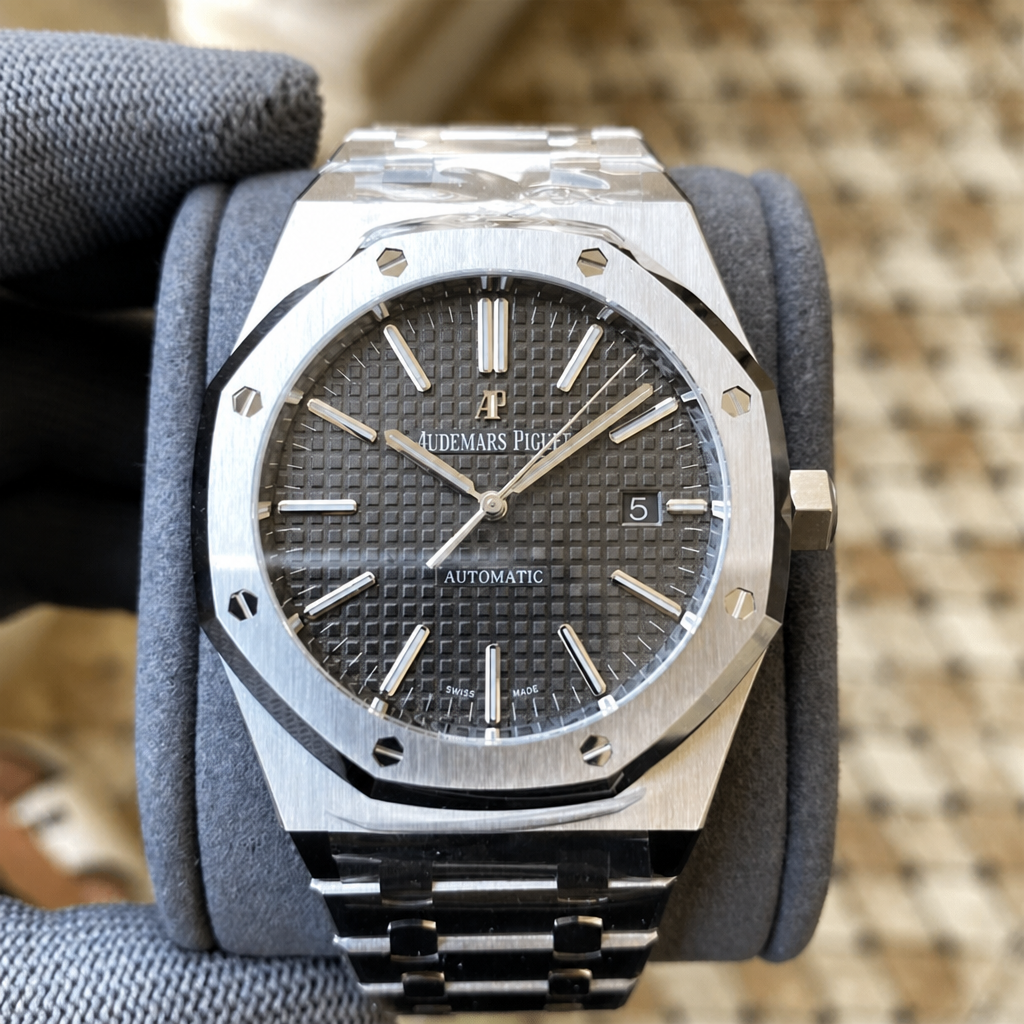 AP Royal Oak 41mm 15400 Grey Dial SS Bracelet APSF A3120