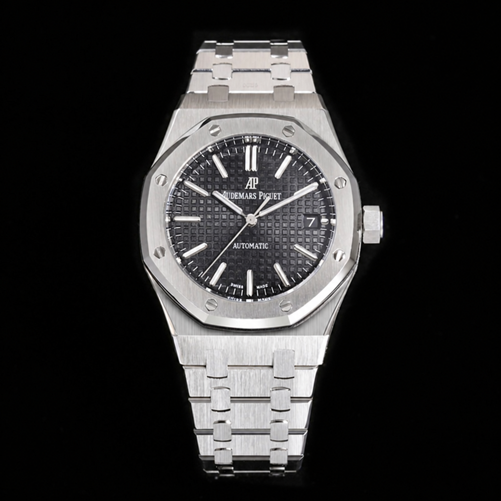 AP Royal Oak 37mm 15451 Black Dial SS Bracelet BF A3120