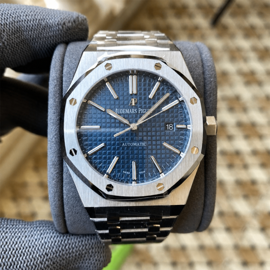 AP Royal Oak 41mm 15400 Blue Dial SS Bracelet APSF A3120